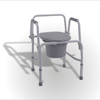 Steel Commode